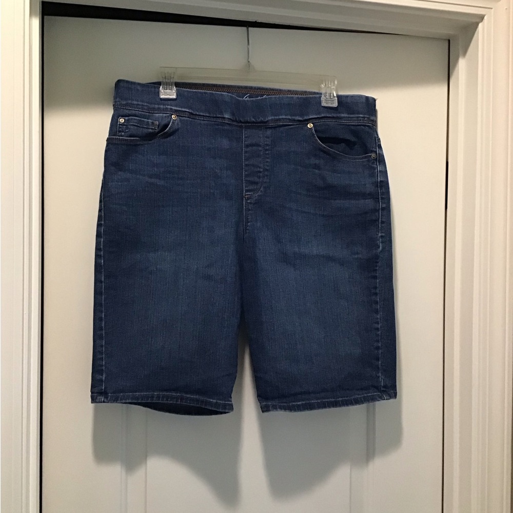 Classic Blue Denim Shorts